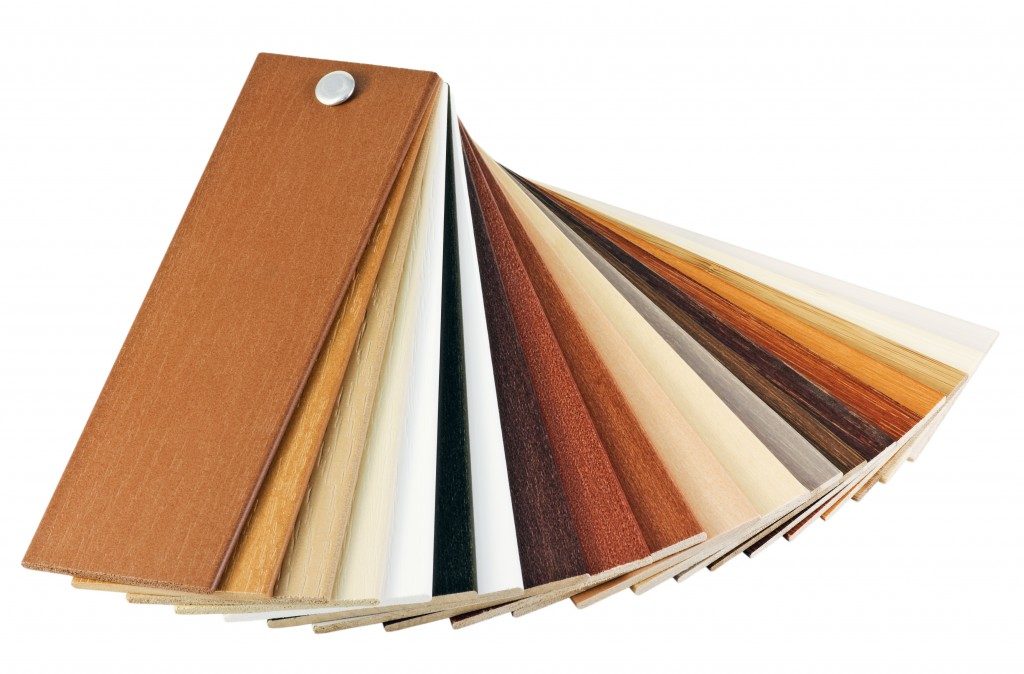 flooring material swatches