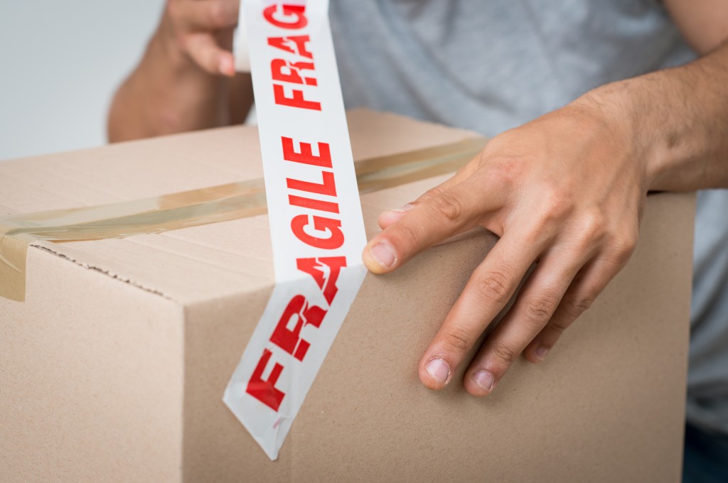 boxing a fragile item