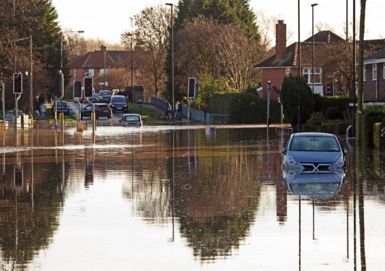 flood in neighborhood