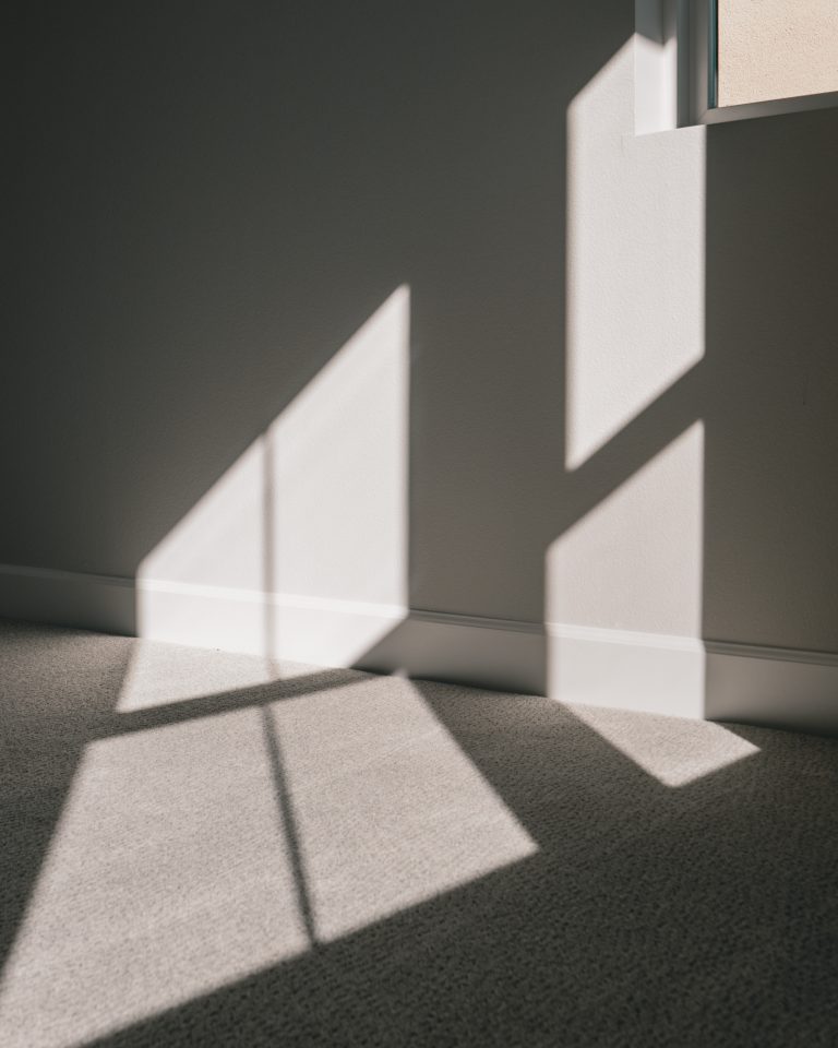 sunlight coming from window