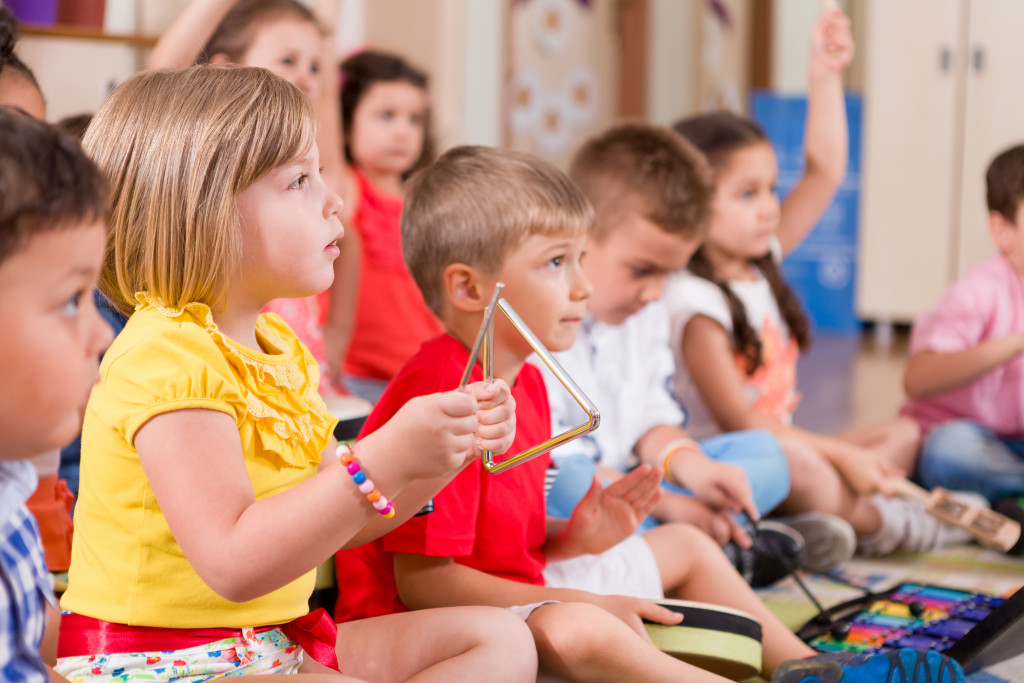 children in daycare