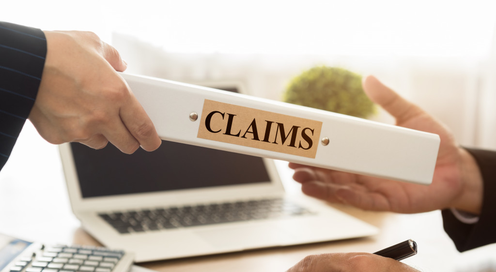person receiving claims