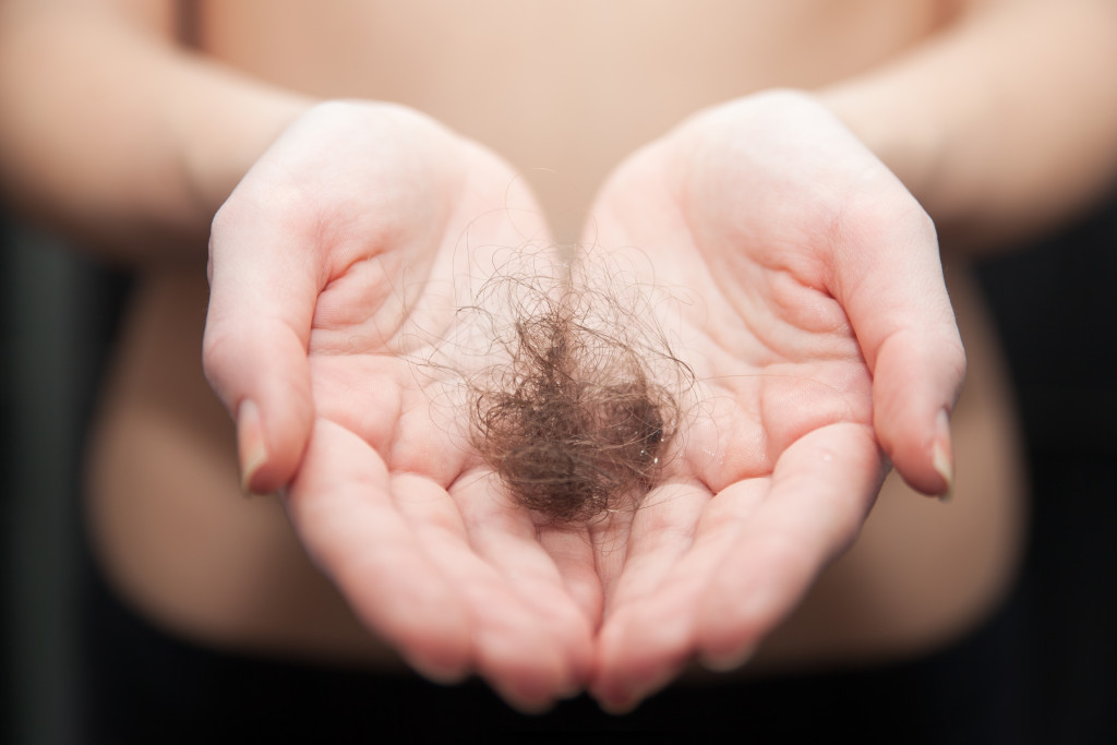 Hair loss due to aging